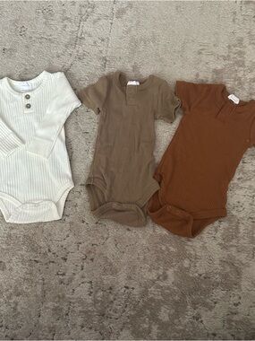 Jamie Kay Ribbed Henley Onesies